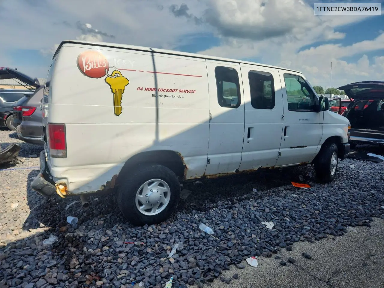 2011 Ford Econoline E250 Van VIN: 1FTNE2EW3BDA76419 Lot: 58418556