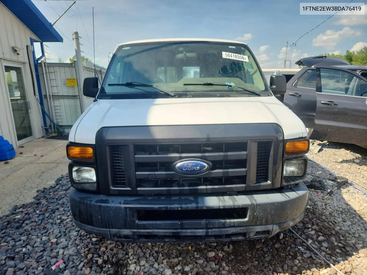 2011 Ford Econoline E250 Van VIN: 1FTNE2EW3BDA76419 Lot: 58418556