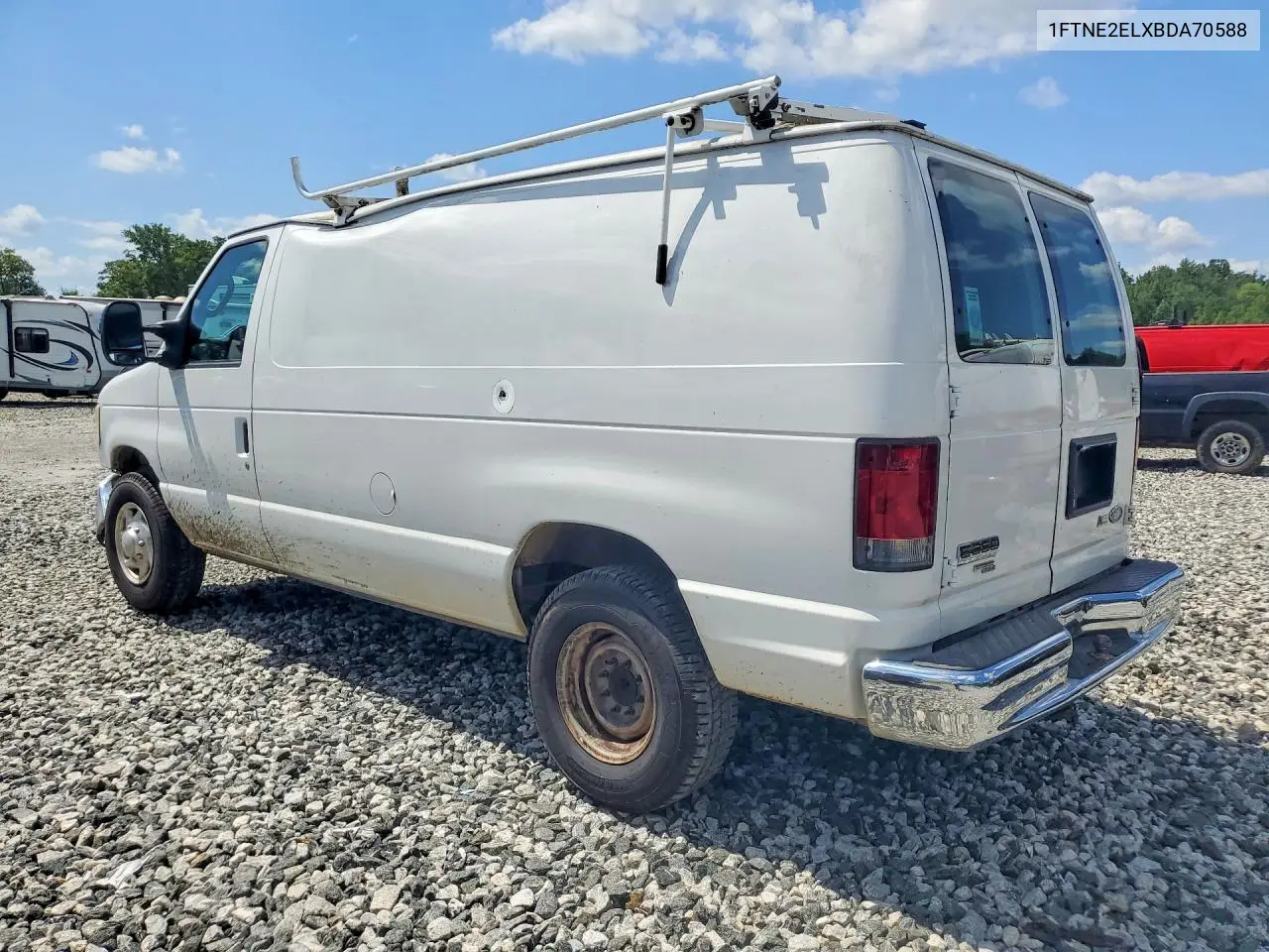 2011 Ford Econoline E250 Van VIN: 1FTNE2ELXBDA70588 Lot: 60517366