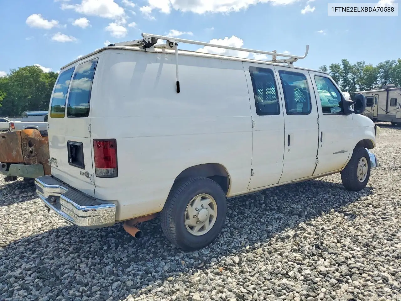 2011 Ford Econoline E250 Van VIN: 1FTNE2ELXBDA70588 Lot: 60517366