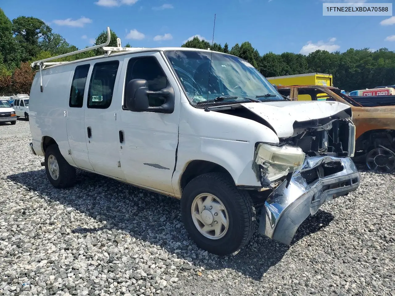 2011 Ford Econoline E250 Van VIN: 1FTNE2ELXBDA70588 Lot: 60517366