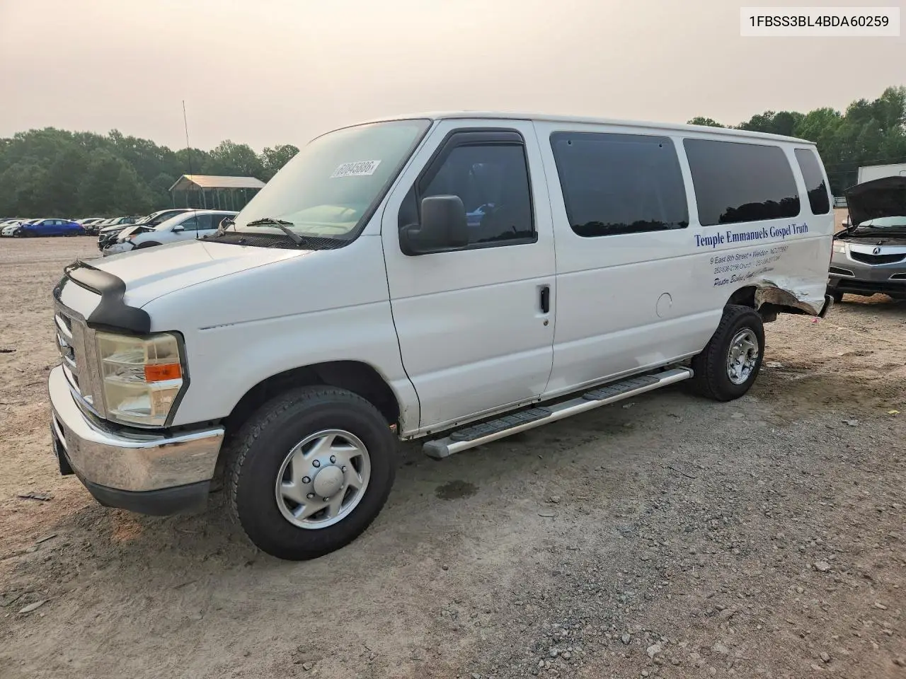 2011 Ford Econoline E350 Super Duty Wagon VIN: 1FBSS3BL4BDA60259 Lot: 60845886