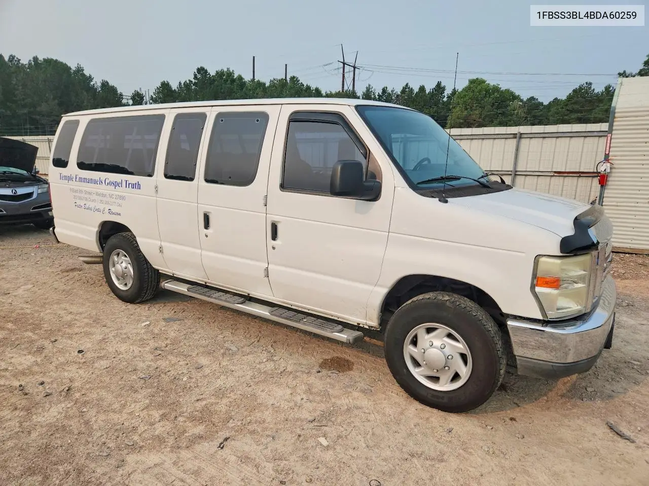 2011 Ford Econoline E350 Super Duty Wagon VIN: 1FBSS3BL4BDA60259 Lot: 60845886