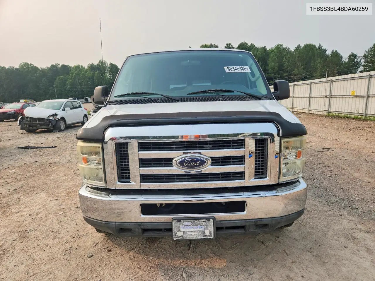 2011 Ford Econoline E350 Super Duty Wagon VIN: 1FBSS3BL4BDA60259 Lot: 60845886