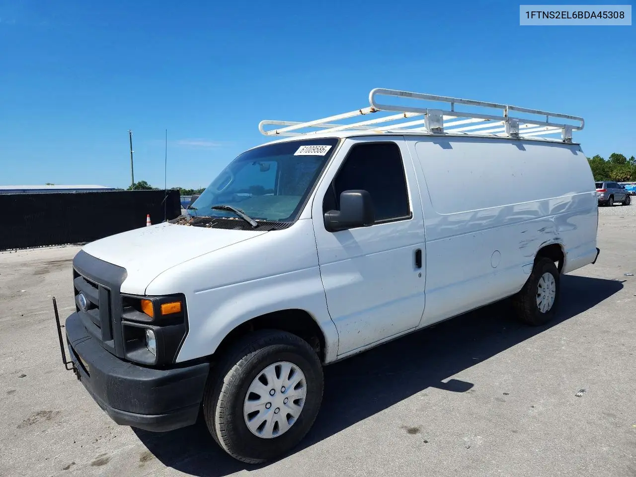 2011 Ford Econoline E250 Van VIN: 1FTNS2EL6BDA45308 Lot: 61009586