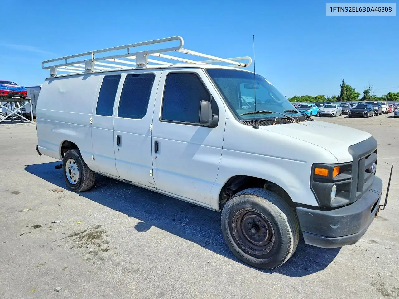 2011 Ford Econoline E250 Van VIN: 1FTNS2EL6BDA45308 Lot: 61009586