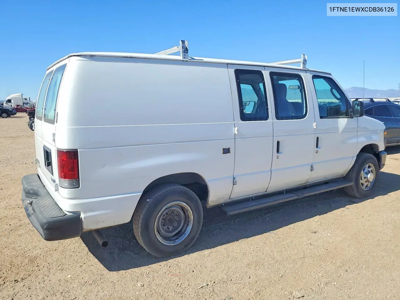 2012 Ford Econoline E150 Van VIN: 1FTNE1EWXCDB36126 Lot: 56787096