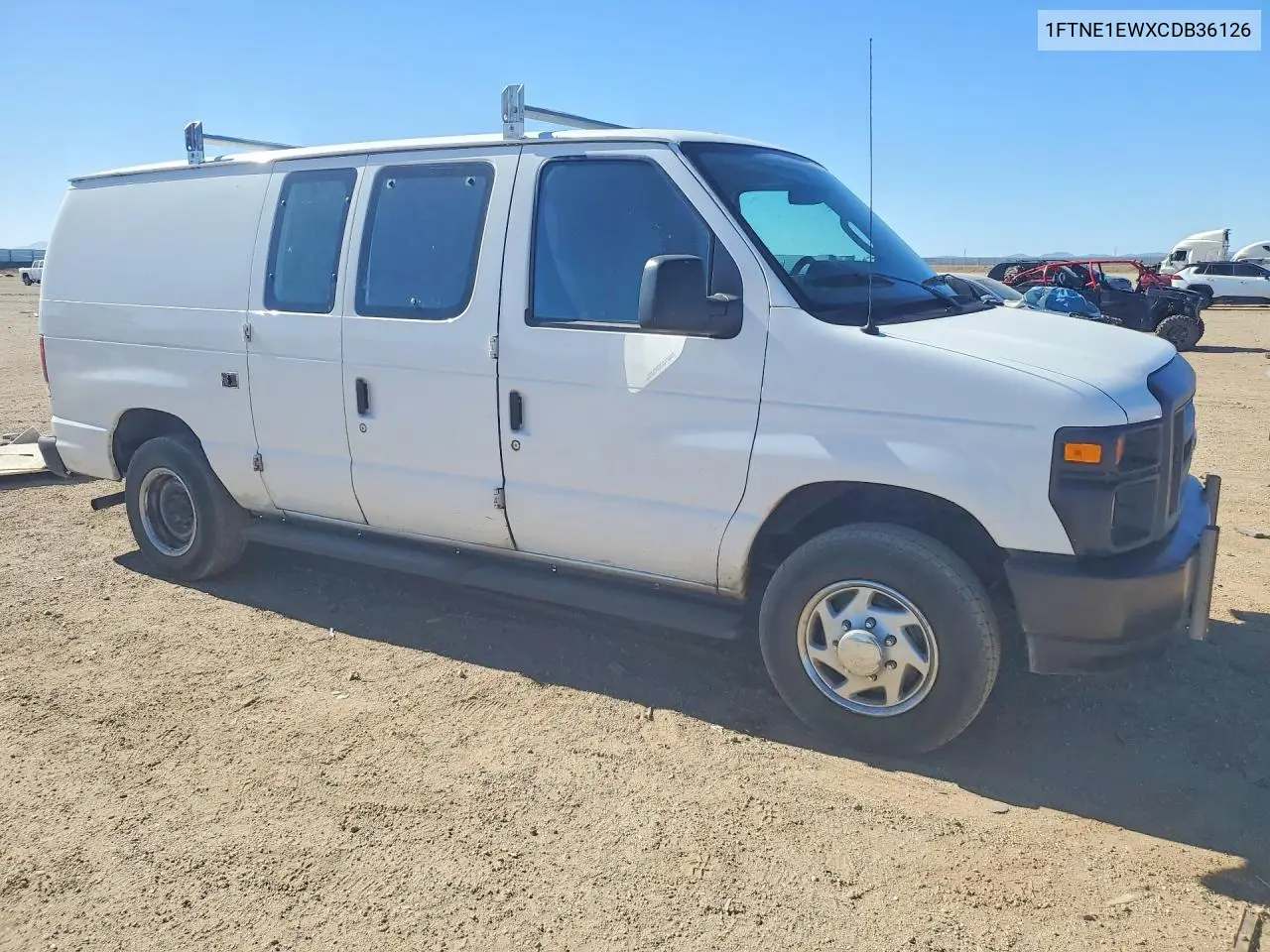 2012 Ford Econoline E150 Van VIN: 1FTNE1EWXCDB36126 Lot: 56787096
