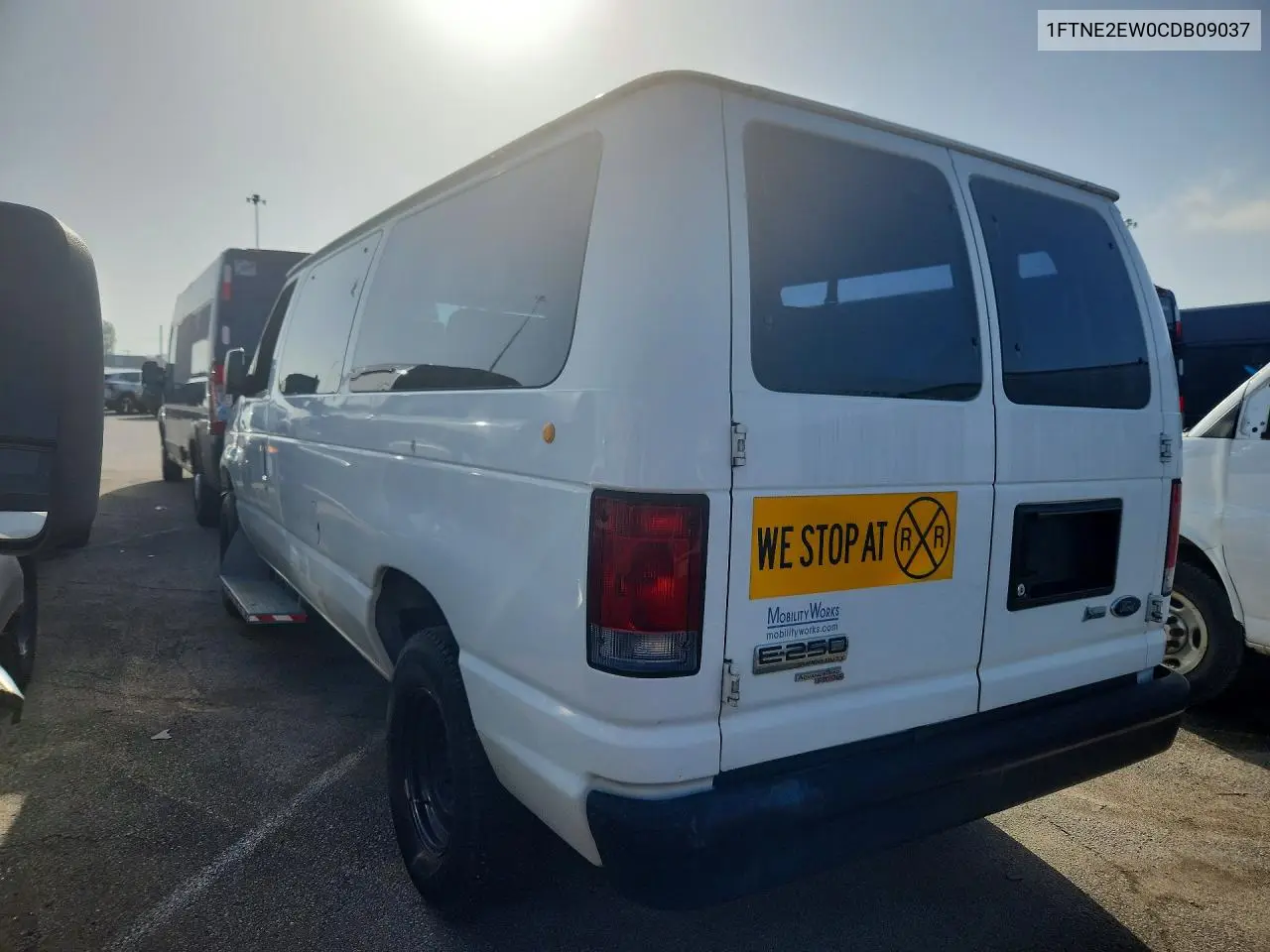 2012 Ford Econoline E250 Van VIN: 1FTNE2EW0CDB09037 Lot: 58146696