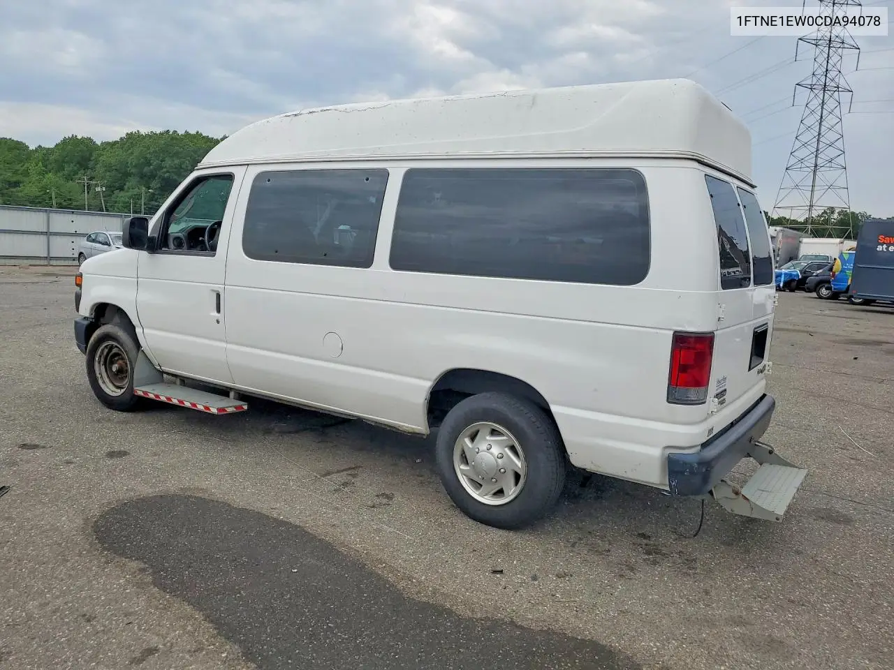 2012 Ford Econoline E150 Van VIN: 1FTNE1EW0CDA94078 Lot: 58258536