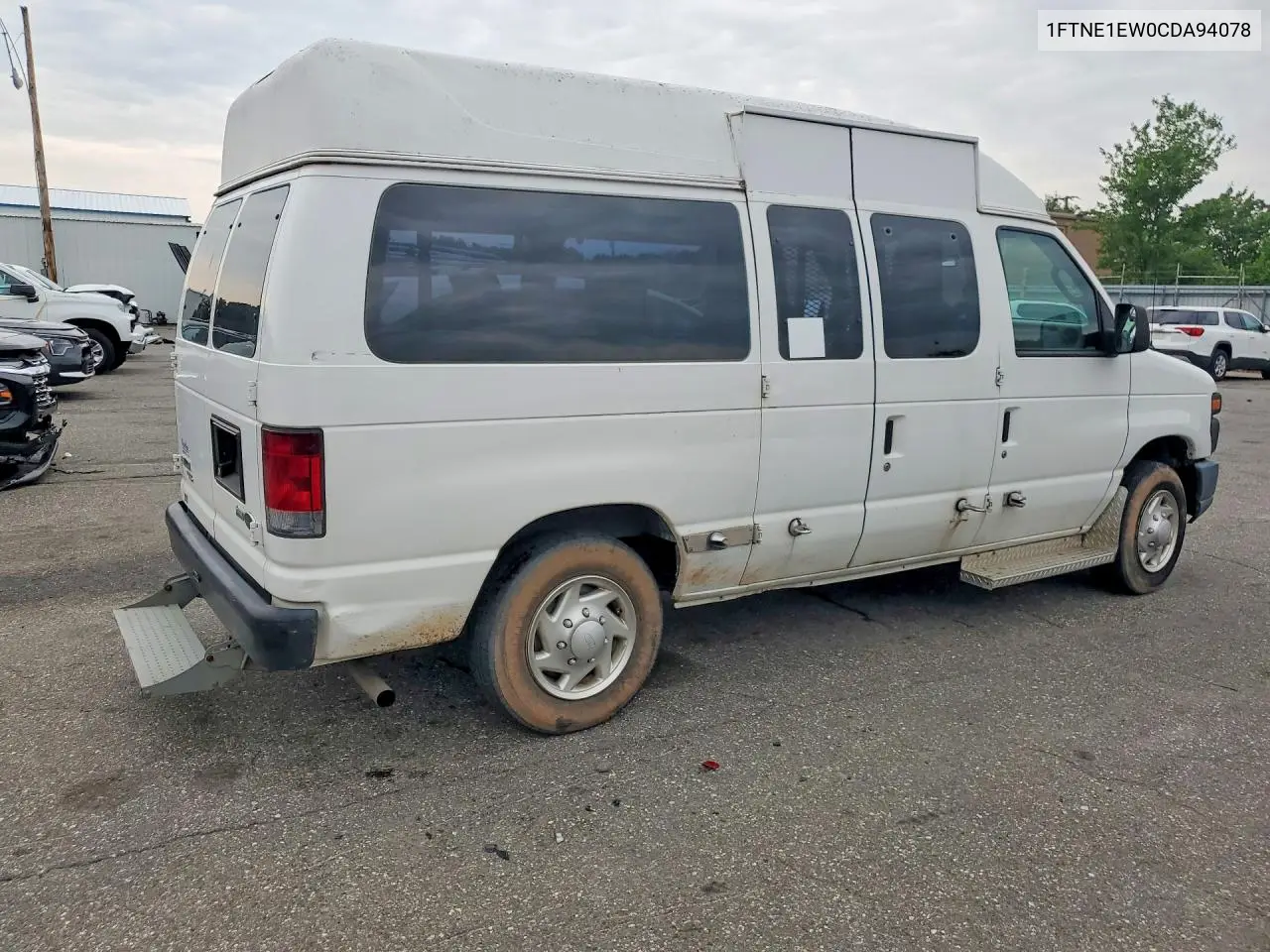 2012 Ford Econoline E150 Van VIN: 1FTNE1EW0CDA94078 Lot: 58258536