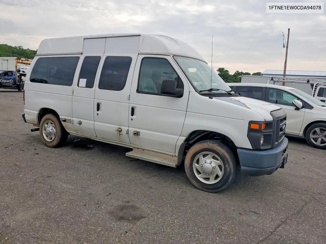 2012 Ford Econoline E150 Van VIN: 1FTNE1EW0CDA94078 Lot: 58258536