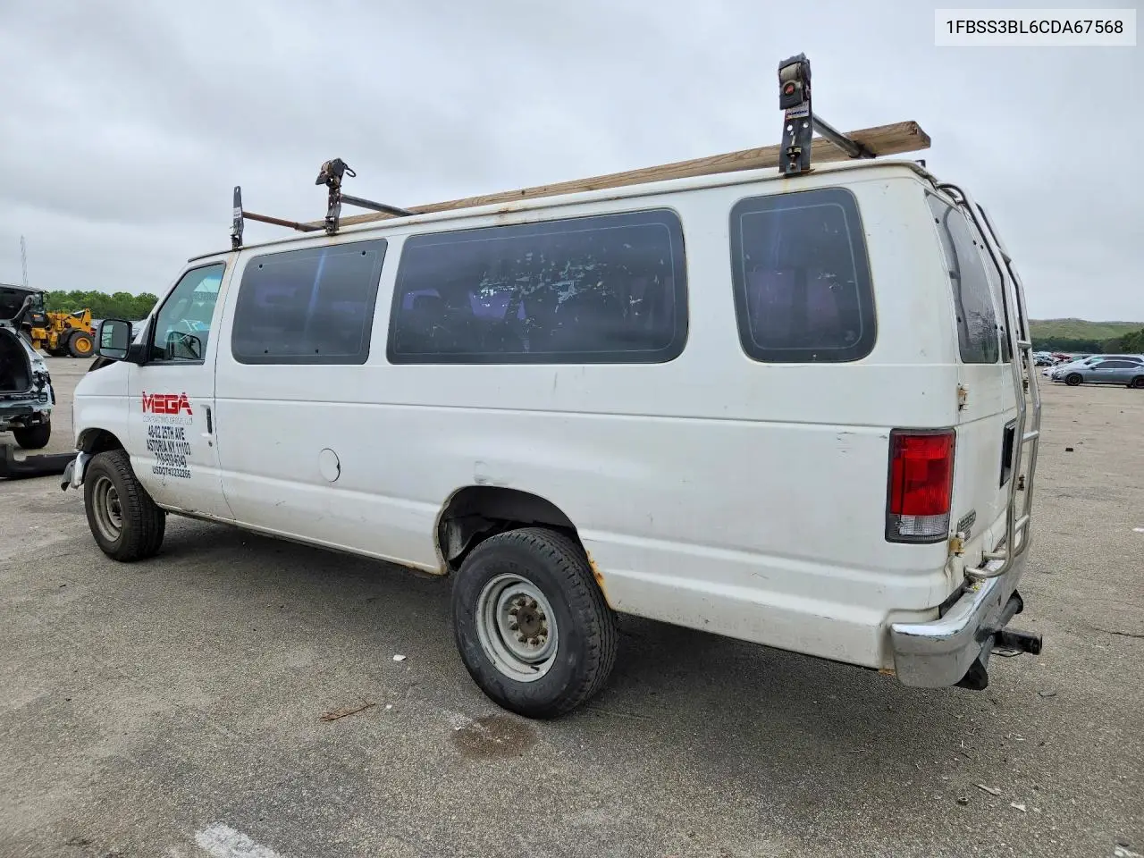 2012 Ford Econoline E350 Super Duty Wagon VIN: 1FBSS3BL6CDA67568 Lot: 58923696
