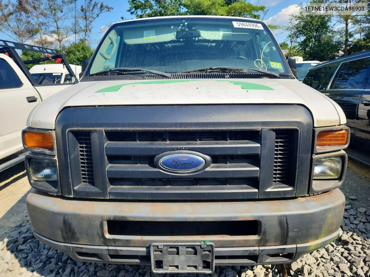 2012 Ford Econoline E150 Van VIN: 1FTNE1EW3CDA98903 Lot: 59844996