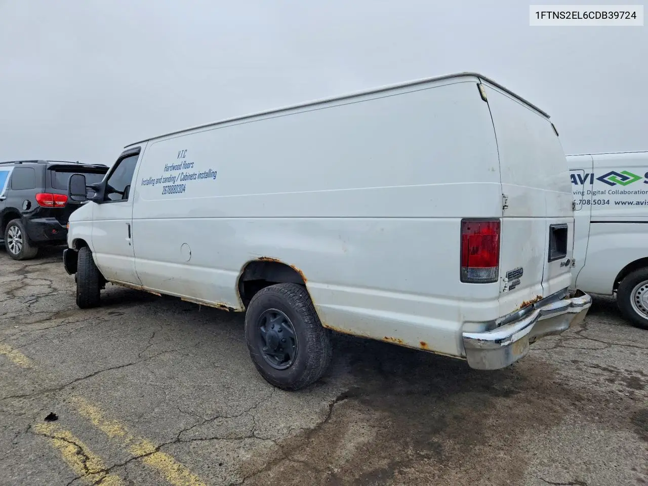 2012 Ford Econoline E250 Van VIN: 1FTNS2EL6CDB39724 Lot: 59972606