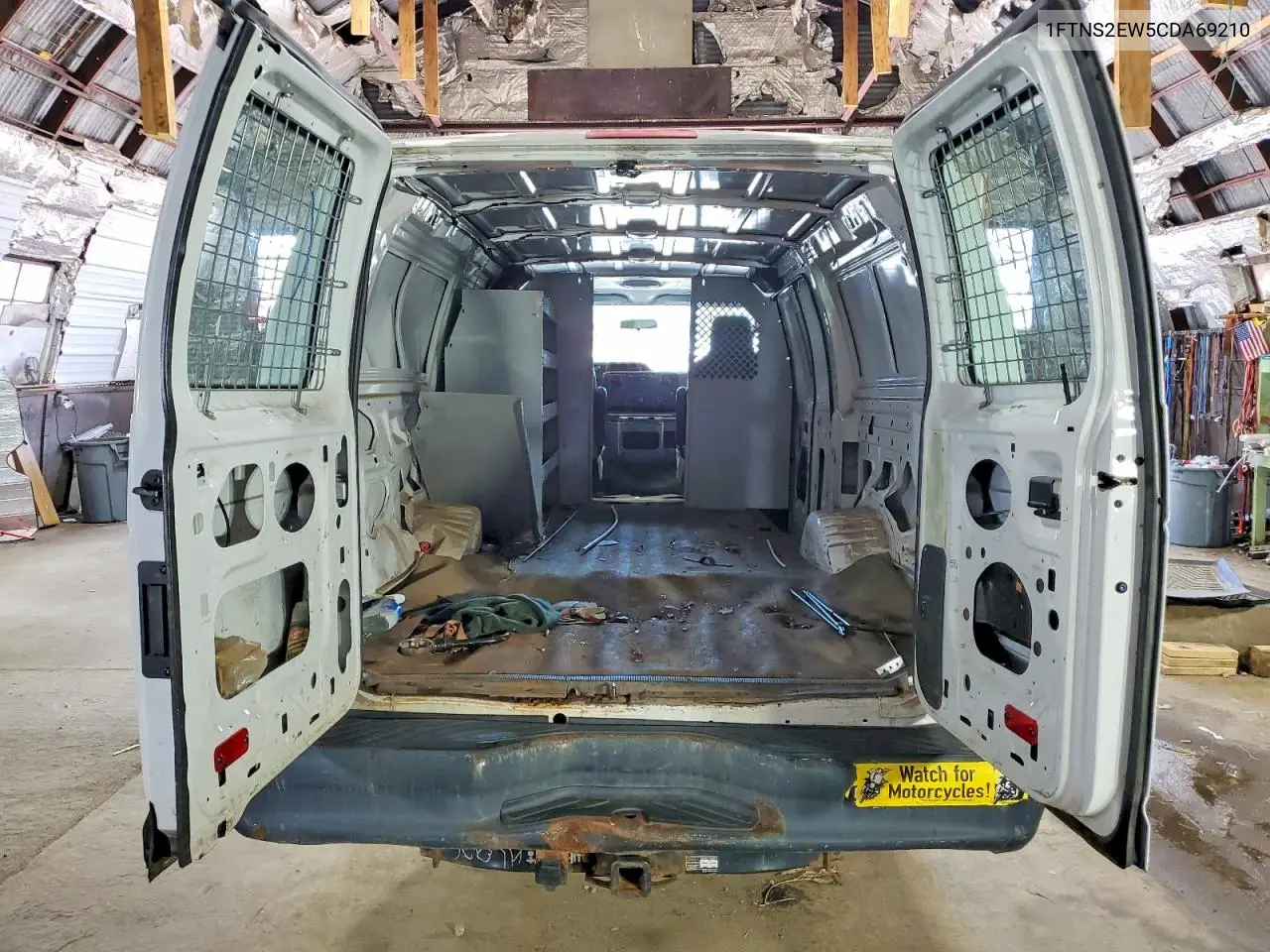 2012 Ford Econoline E250 Van VIN: 1FTNS2EW5CDA69210 Lot: 60191886