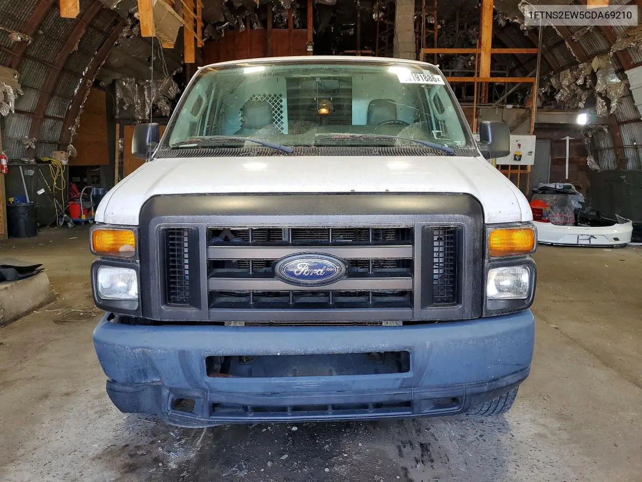 2012 Ford Econoline E250 Van VIN: 1FTNS2EW5CDA69210 Lot: 60191886