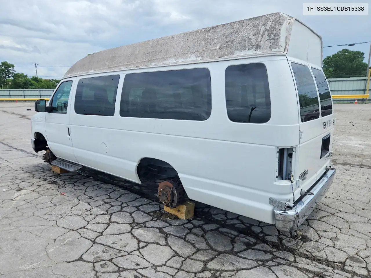 2012 Ford Econoline E350 Super Duty Van VIN: 1FTSS3EL1CDB15338 Lot: 60843046