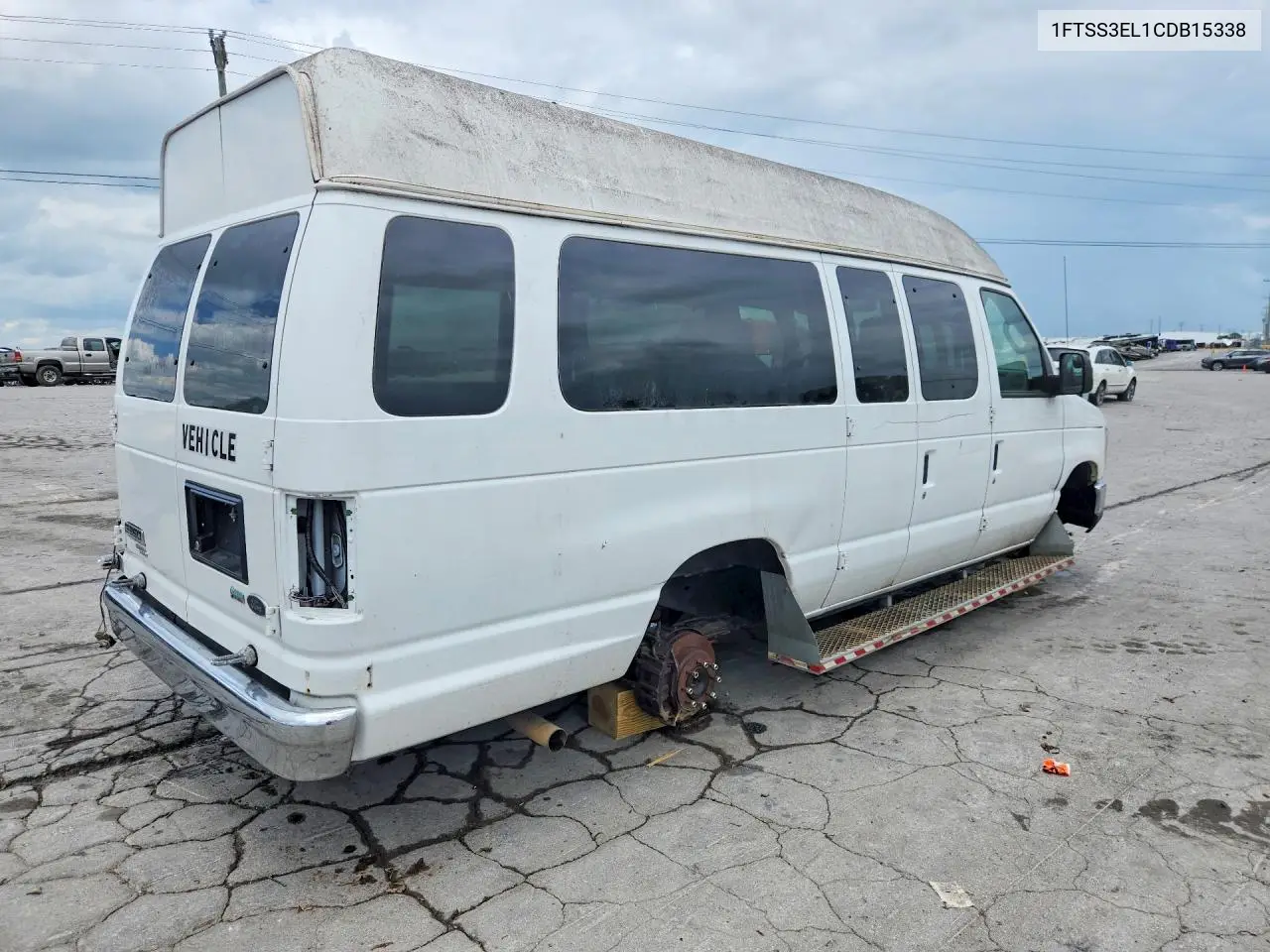 2012 Ford Econoline E350 Super Duty Van VIN: 1FTSS3EL1CDB15338 Lot: 60843046