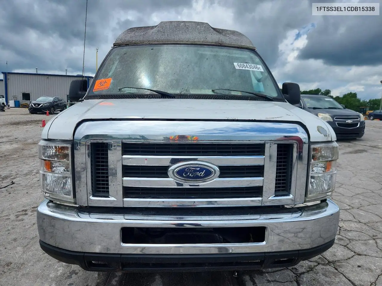 2012 Ford Econoline E350 Super Duty Van VIN: 1FTSS3EL1CDB15338 Lot: 60843046
