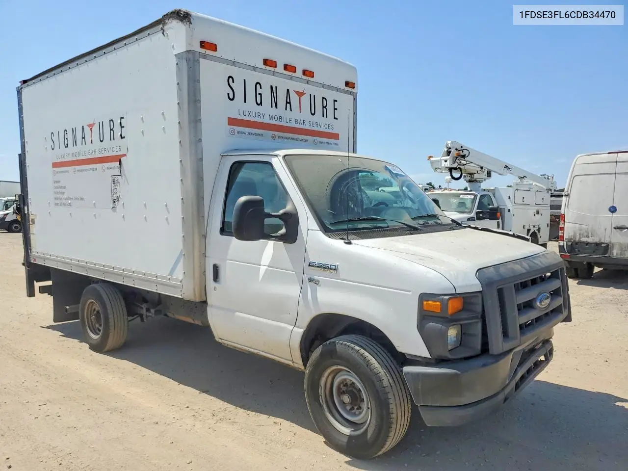 2012 Ford Econoline E350 Super Duty Cutaway Van VIN: 1FDSE3FL6CDB34470 Lot: 60863316