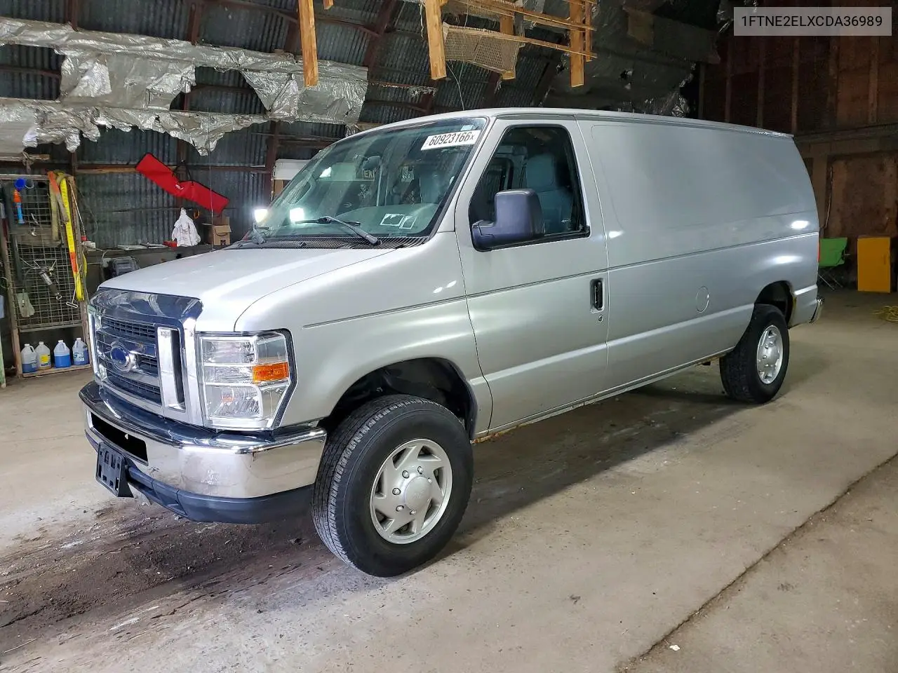 2012 Ford Econoline E250 Van VIN: 1FTNE2ELXCDA36989 Lot: 60923166