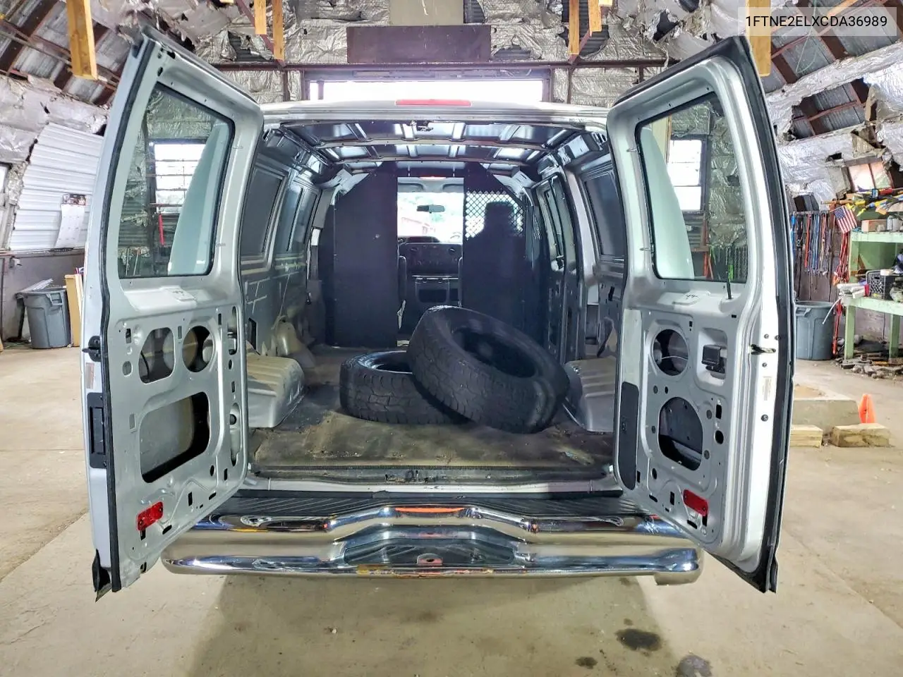 2012 Ford Econoline E250 Van VIN: 1FTNE2ELXCDA36989 Lot: 60923166