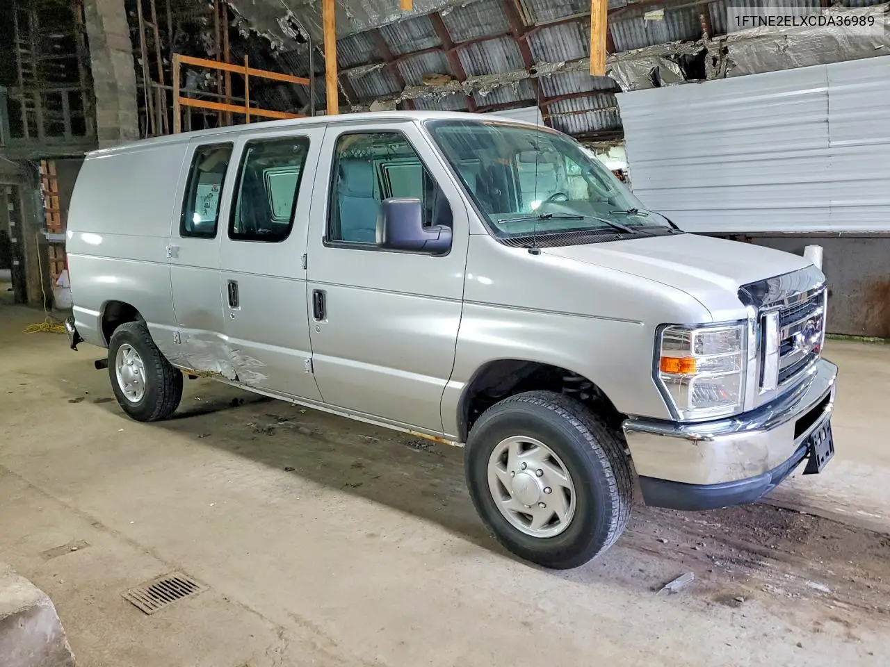 2012 Ford Econoline E250 Van VIN: 1FTNE2ELXCDA36989 Lot: 60923166