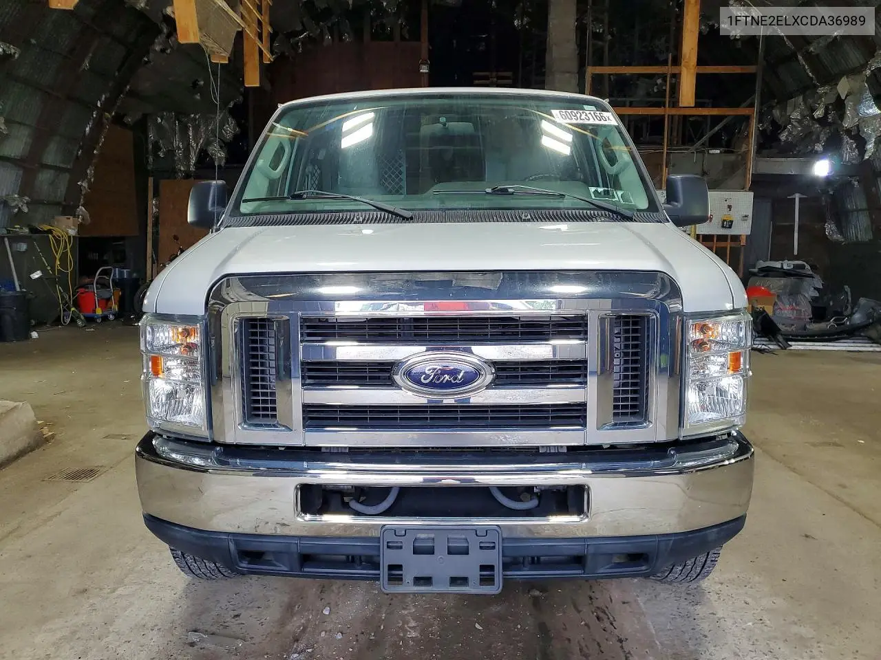 2012 Ford Econoline E250 Van VIN: 1FTNE2ELXCDA36989 Lot: 60923166