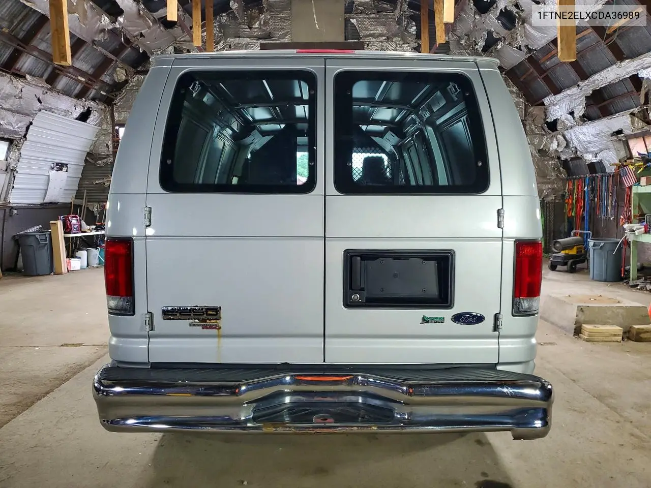 2012 Ford Econoline E250 Van VIN: 1FTNE2ELXCDA36989 Lot: 60923166