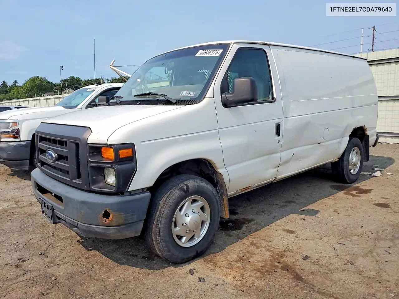 2012 Ford Econoline E250 Van VIN: 1FTNE2EL7CDA79640 Lot: 60956276