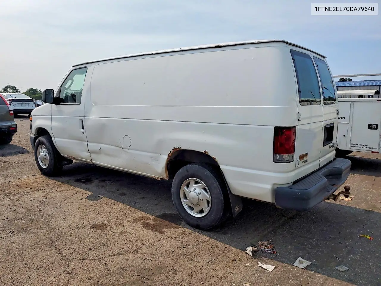2012 Ford Econoline E250 Van VIN: 1FTNE2EL7CDA79640 Lot: 60956276