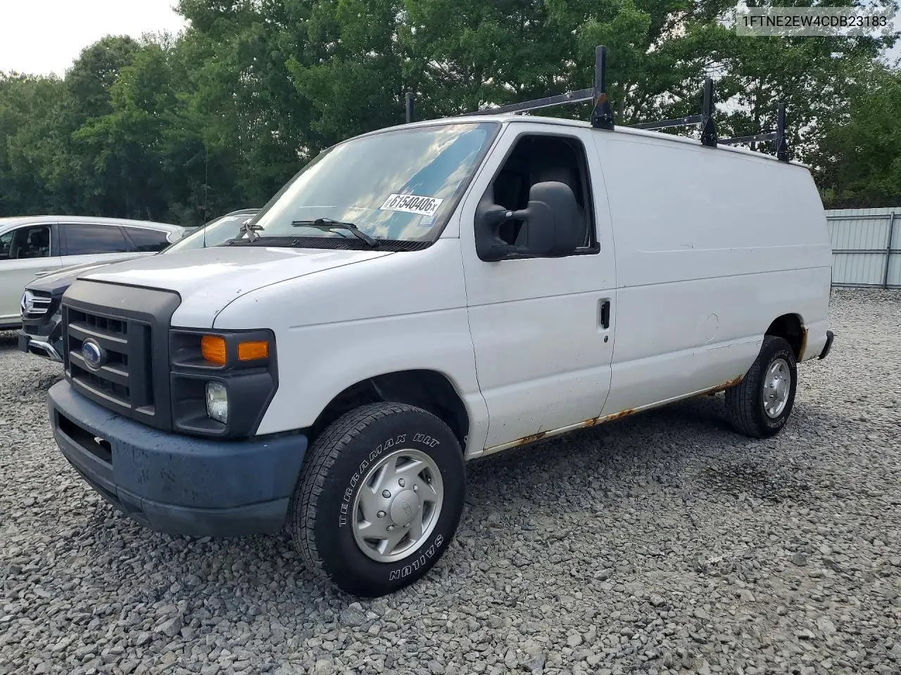 2012 Ford Econoline E250 Van VIN: 1FTNE2EW4CDB23183 Lot: 61540406