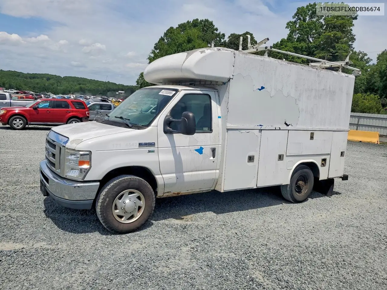 2012 Ford Econoline VIN: 1FDSE3FLXCDB36674 Lot: 62200866