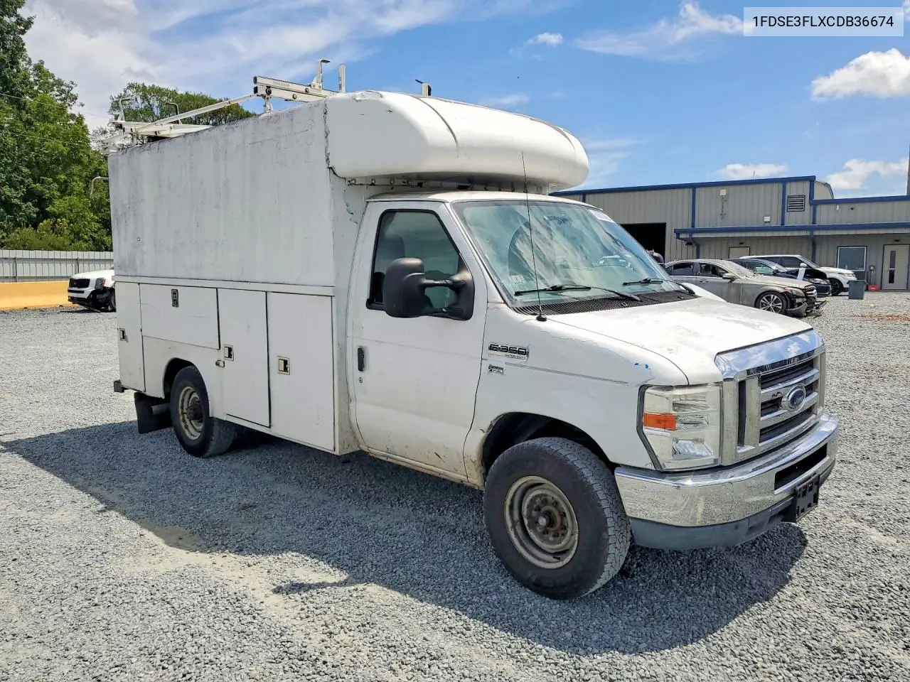 2012 Ford Econoline VIN: 1FDSE3FLXCDB36674 Lot: 62200866