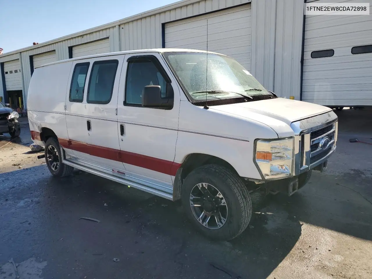 1FTNE2EW8CDA72898 2012 Ford Econoline E250 Van