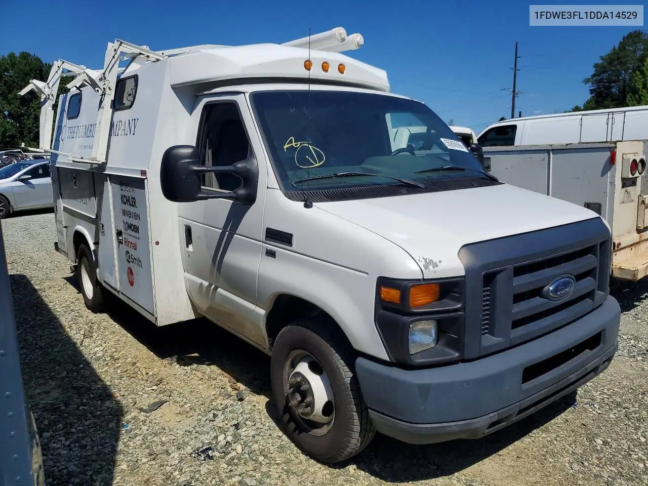 2013 Ford Econoline E350 Super Duty Cutaway Van VIN: 1FDWE3FL1DDA14529 Lot: 55906566