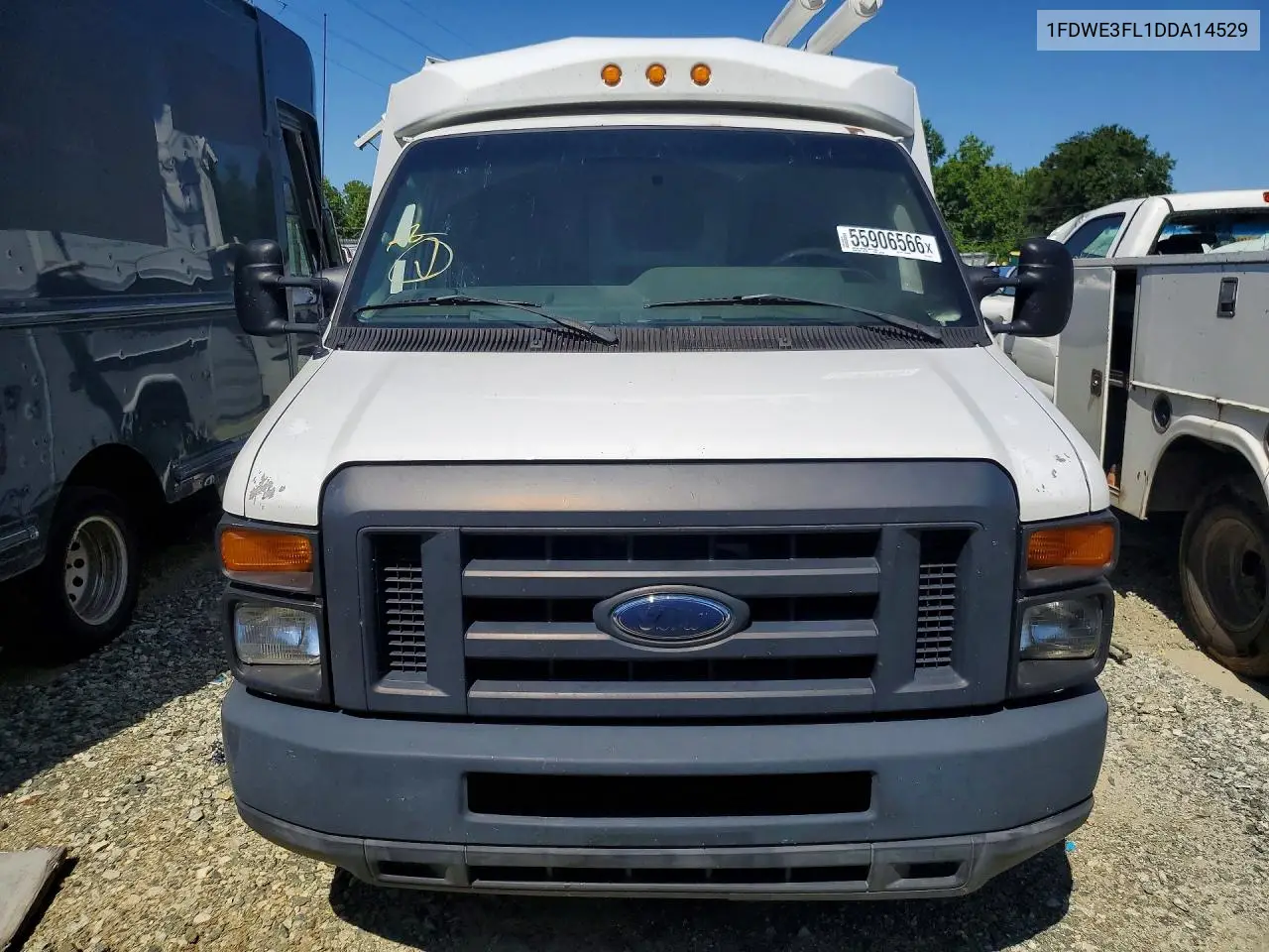 2013 Ford Econoline E350 Super Duty Cutaway Van VIN: 1FDWE3FL1DDA14529 Lot: 55906566