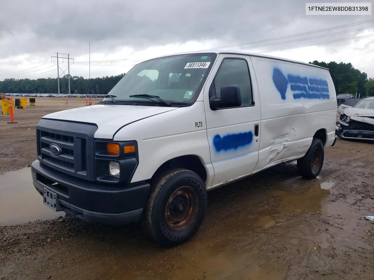 2013 Ford Econoline E250 Van VIN: 1FTNE2EW8DDB31398 Lot: 56511346