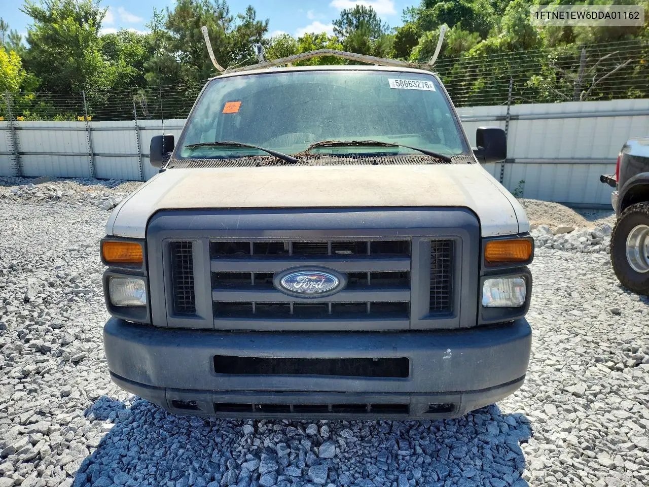 2013 Ford Econoline E150 Van VIN: 1FTNE1EW6DDA01162 Lot: 58663276