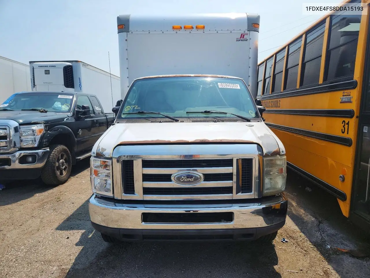 2013 Ford Econoline E450 Super Duty Cutaway Van VIN: 1FDXE4FS8DDA15193 Lot: 59020866