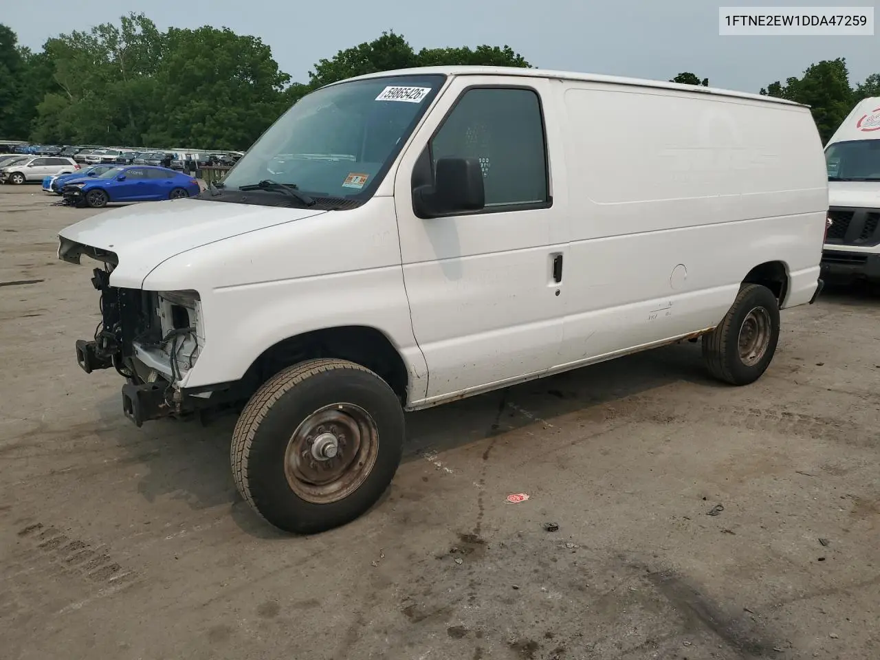 2013 Ford Econoline E250 Van VIN: 1FTNE2EW1DDA47259 Lot: 59865426