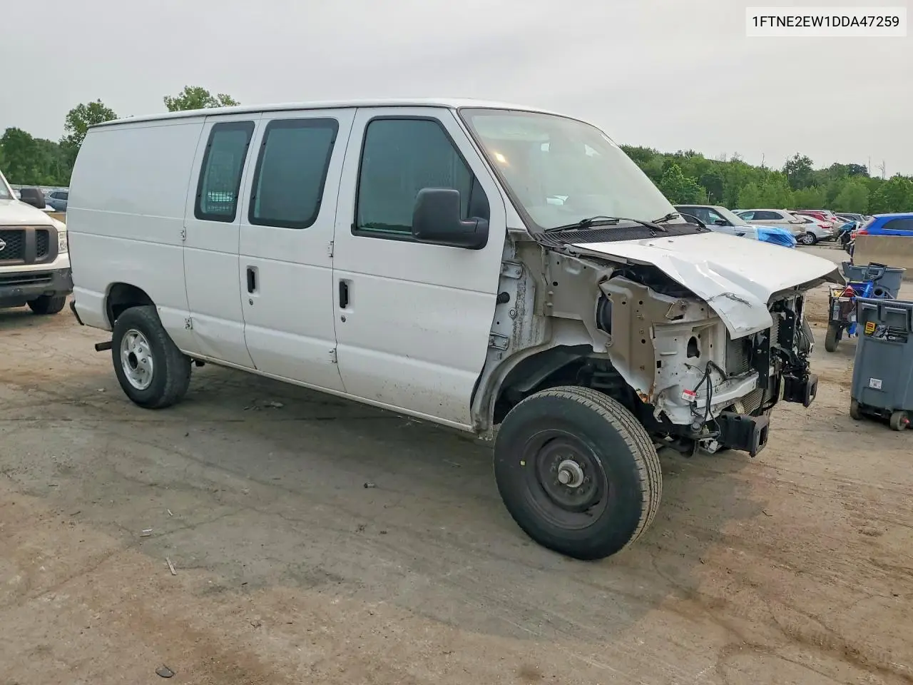 2013 Ford Econoline E250 Van VIN: 1FTNE2EW1DDA47259 Lot: 59865426