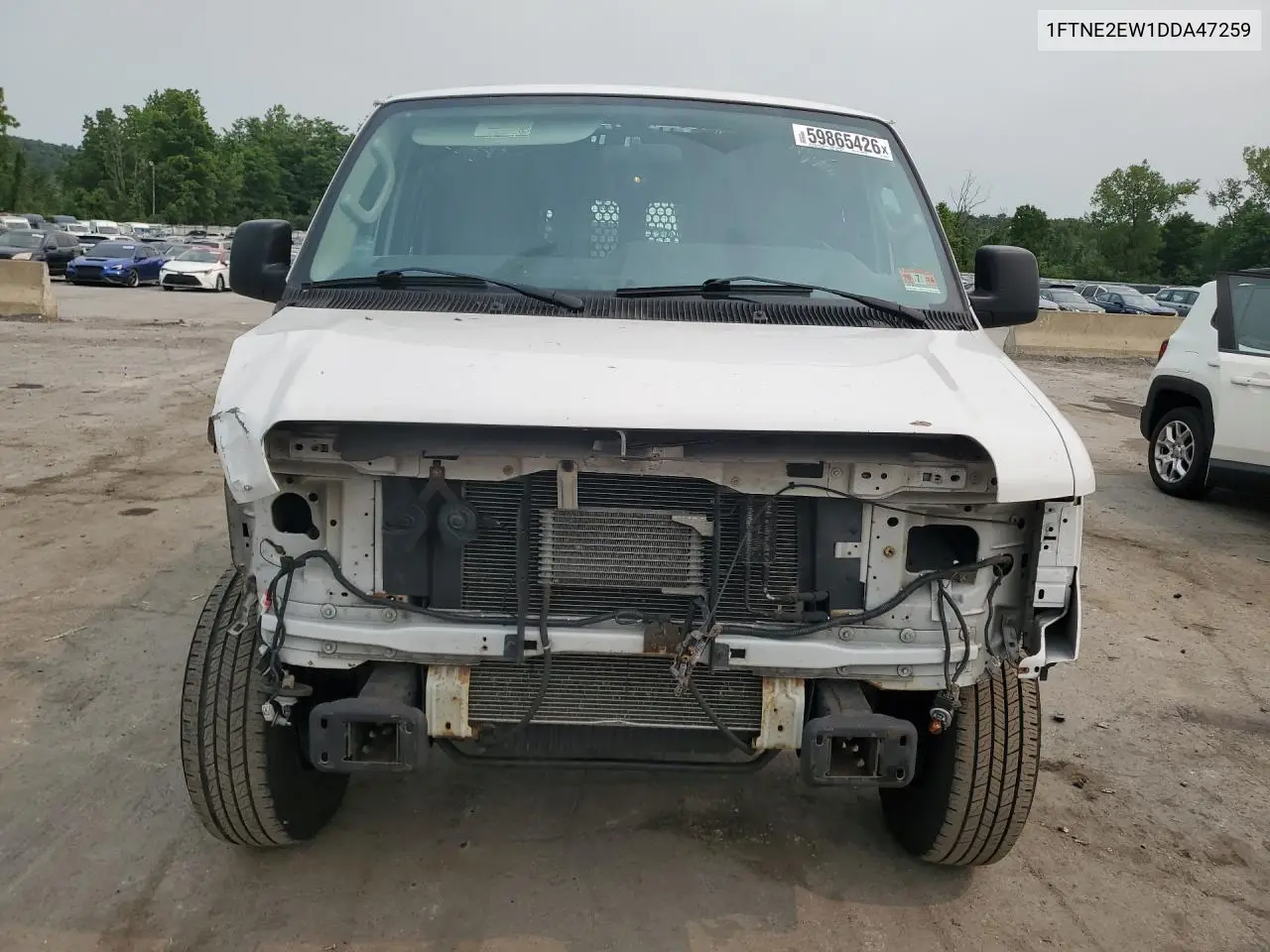 2013 Ford Econoline E250 Van VIN: 1FTNE2EW1DDA47259 Lot: 59865426