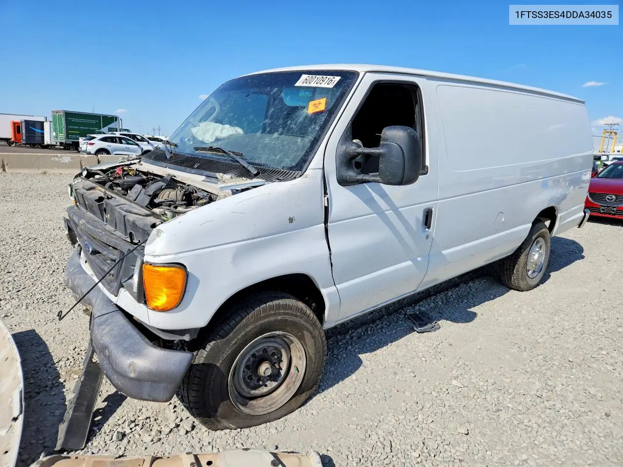 2013 Ford Econoline E350 Super Duty Van VIN: 1FTSS3ES4DDA34035 Lot: 60010916