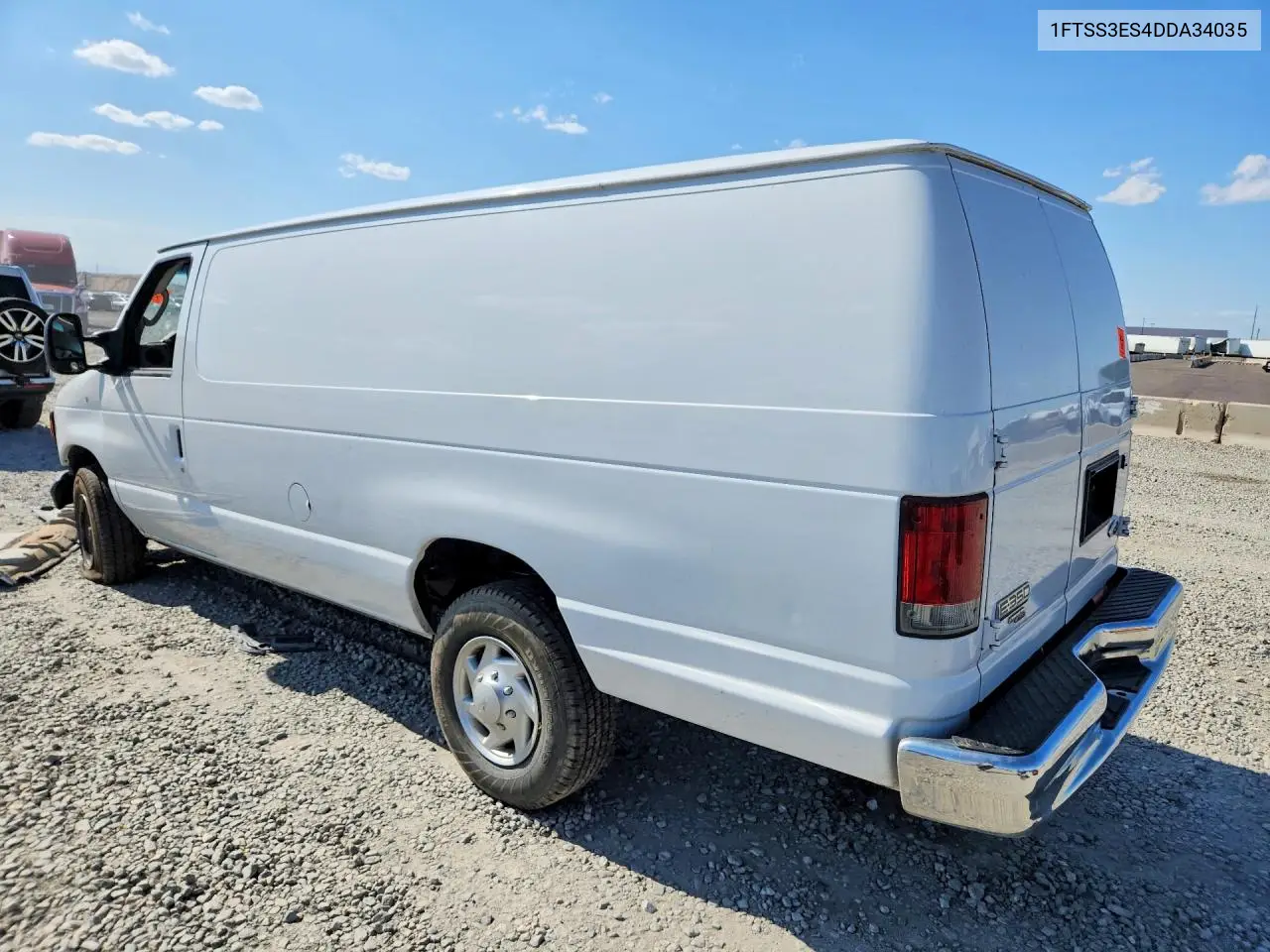 2013 Ford Econoline E350 Super Duty Van VIN: 1FTSS3ES4DDA34035 Lot: 60010916