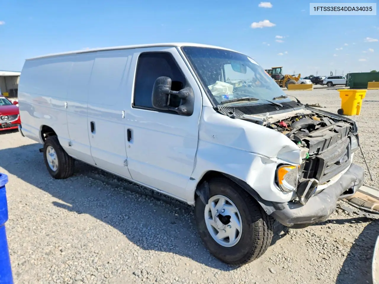 2013 Ford Econoline E350 Super Duty Van VIN: 1FTSS3ES4DDA34035 Lot: 60010916