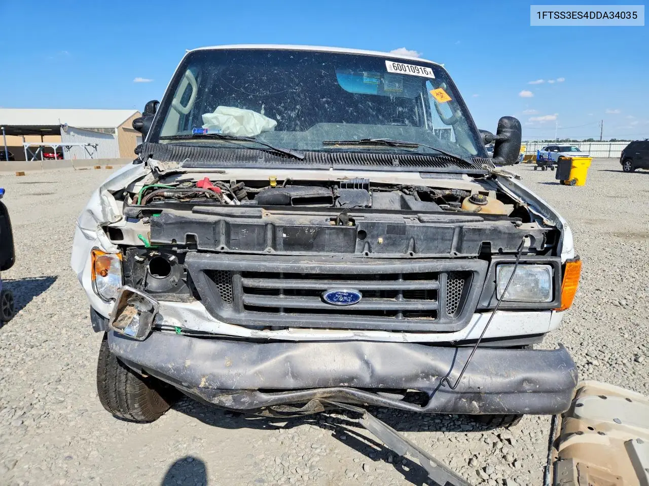 2013 Ford Econoline E350 Super Duty Van VIN: 1FTSS3ES4DDA34035 Lot: 60010916
