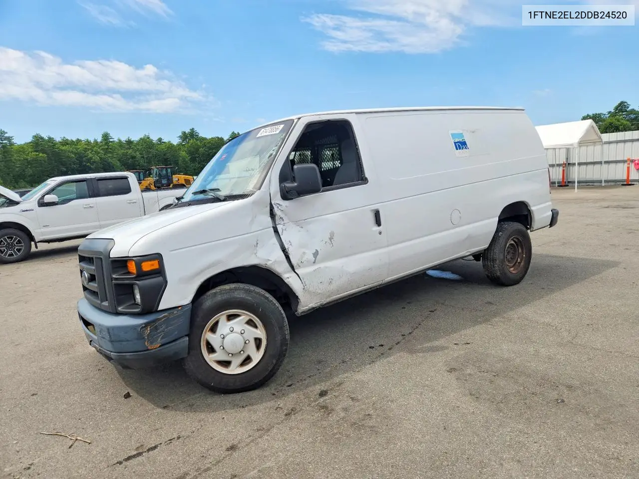 2013 Ford Econoline E250 Van VIN: 1FTNE2EL2DDB24520 Lot: 61478856