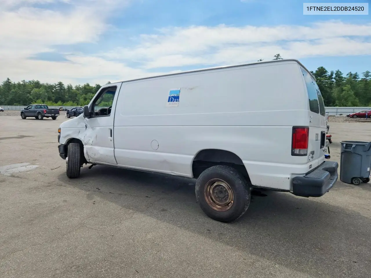 2013 Ford Econoline E250 Van VIN: 1FTNE2EL2DDB24520 Lot: 61478856